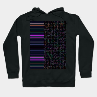 Mikado - Purple Black Hoodie